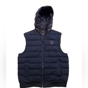Mens XL Tommy Hilfiger Hooded Vest